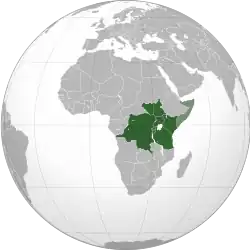 Situación de Comunidad Africana Oriental