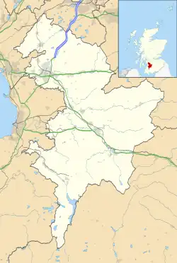 Catrine ubicada en East Ayrshire