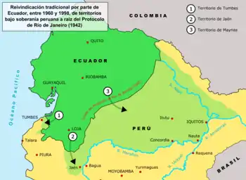 Guerra peruano-ecuatoriana de 1941 a 1942.