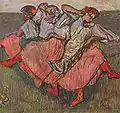 Edgar Degas, Tres bailarinas rusas