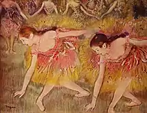 Edgar Degas, Bailarinas (1885)