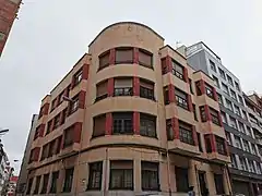 Edificio calle Cabrales, 65, Gijón, 1935.