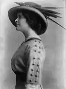 La actriz Edith Lyle en 1910.