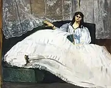 Manet, Dama de blanco