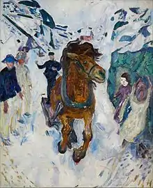 Caballo al galope, 1910–12, Munch Museum, Oslo.