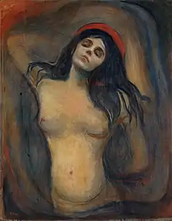 Madonna (1894–95), Norwegische Nationalgalerie, Oslo.