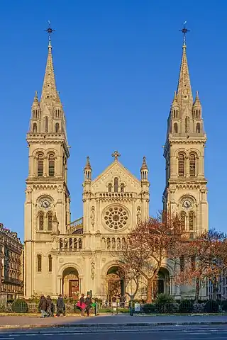 Iglesia de San Ambrosio (París) (1863-1869), de Théodore Ballu