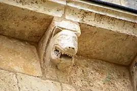 Lobo sacando la lengua