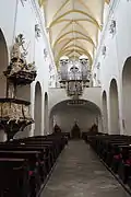 Interior de la iglesia