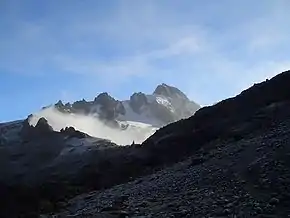 Punta El Obispo- volcán El Altar (Capac Urcu)