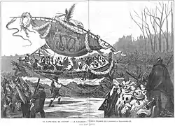 El Carnaval en Madrid, publicado en La Ilustración Española y Americana, 1901.