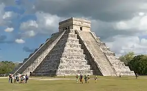Pirámide de Chichen Itzá.