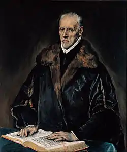 El Greco, Retrato de Francesco di Pisa