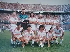  El aguerrido e intratable equipo de 1992, protagonista de la victoria sobre el equipo de la ribera por 3 tantos contra 2 en la Bombonera.