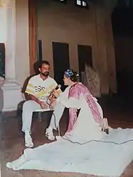 El matrimonio. Salón de Lectura de San Cristóbal. (c. 1992)