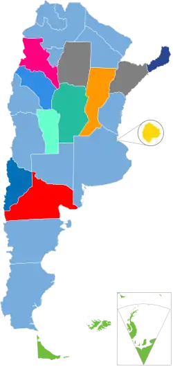 Elecciones provinciales de Argentina de 2007