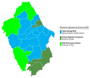 Elecciones regionales de Áncash de 2022