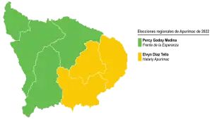 Elecciones regionales de Apurímac de 2022