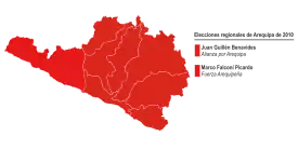 Elecciones regionales de Arequipa de 2010