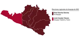 Elecciones regionales de Arequipa de 2022