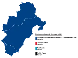 Elecciones regionales de Moquegua de 2018