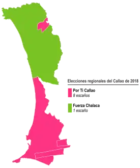 Elecciones regionales del Callao de 2018