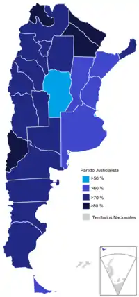 Elecciones vicepresidenciales de Argentina de 1954