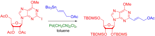 Adición a un heterocycle