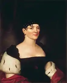 Retrato de Elizabeth Monroe