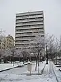 Torre Geltoki, uno de los edificios más altos de Zarauz.