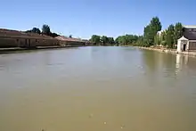 Canal de Castilla en Medina de Rioseco