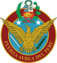 Escudo de la Fuerza Aérea del Perú.