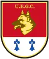 Emblema de la Unidad Especial de Guías Caninos (UEGC)