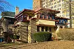 Emil Bach House, Frank Lloyd Wright.