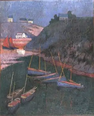 El Puerto de Brigneau, Museo de Bellas Artes de Brest .