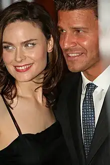 Emily Deschanel y David Boreanaz