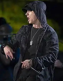 Eminem en vivo en 2014
