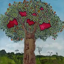 Árbol de carretera por Enrique Tábara