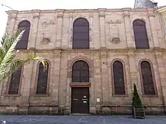 Capilla protestante, antigua iglesia del Collège de Jésuites (1690),  Ensisheim, Alto Rin