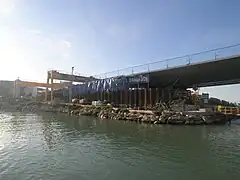 Vista del tramo de enlace a Cádiz.