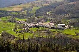 Vista panorámica de Erasun.