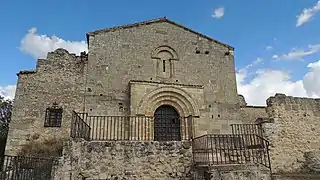 Fachada de la ermita