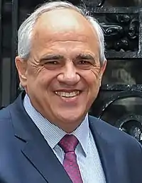 Ernesto Samper presidente de Colombia en 1994-1998.