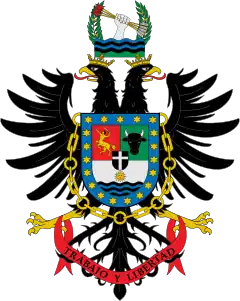 Escudo actual del Departamento de Casanare, Colombia.