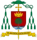 Escudo como Obispo Auxiliar de Portoviejo.