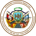 2.º sello y escudo oficial del Supremo Gobierno Mexicano por el decreto del 14 de julio de 1815.