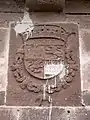 Escudo de armas del rey Felipe IV de España.