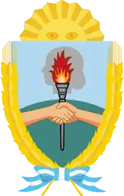 Escudo de armas de la Provincia Eva Perón (1951-1955)