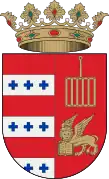 Escudo de Benimantell, Comunidad Valenciana (España).