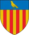 Representación del escudo de El Vilosell aprobado en 1912.
